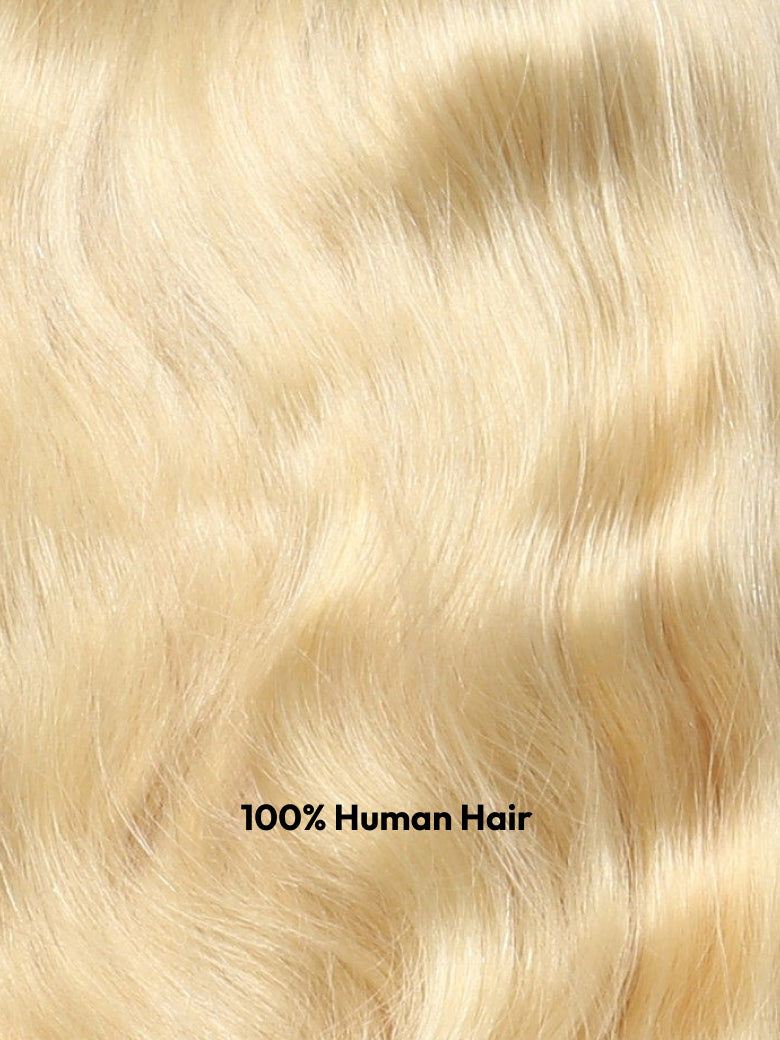 Natural For Hair 13x4 Blonde & Ginger Body Wave Wig 100% Human Hair